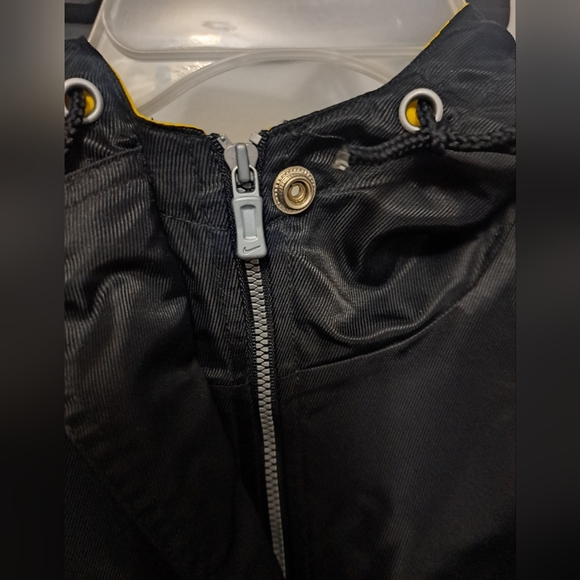 Vintage 90’s NIKE SPORTSWEAR Embroidered Lightweight Zip Up Hooded Jacket Set LG - Picture 6 of 9